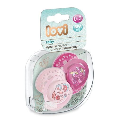 Соска-пустышка LOVI SOOTHING 0-3 м 2 шт.