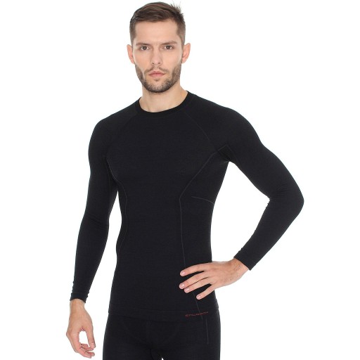 Koszulka Brubeck ACTIVE WOOL z długim rękawem 2XL