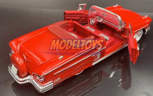 Chevrolet Impala 1958 красный 1:24 Motormax 73267