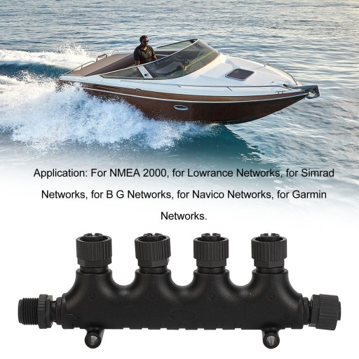 Лодзь NMEA 2000 4-ПОРТОВОЙ АДАПТЕР T