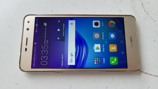 TELEFON HUAWEI Y7 2/16GB DUAL ZŁOTY STAN DOBRY GWR