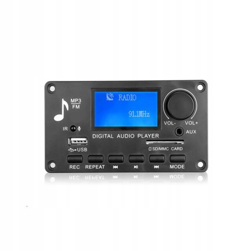 12 В USB TF USB FM-модуль Автомобильный MP3-диск