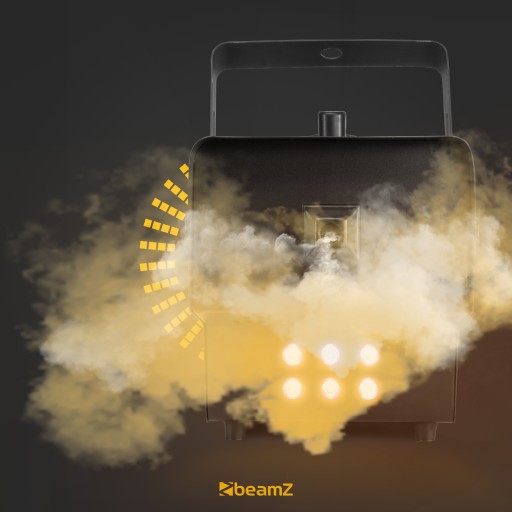 Дымовая машина со светодиодным эффектом DMX 1800W пульт дистанционного управления