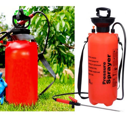 ОПРЫСКИВАТЕЛЬ ДАВЛЕНИЯ 8 Л ОПРЫСКИВАТЕЛЬ КОШКА РУЧНОЙ РЮКЗАК GARDEN XXL