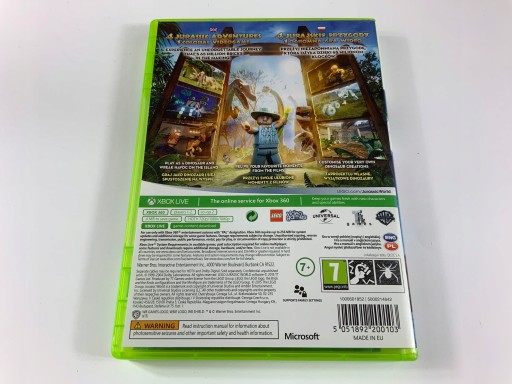 Диск LEGO Jurassic World BDB+ PL XBOX 360