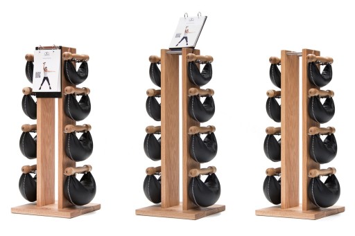 Гантели NOHRD SwingBell 2–8 кг с подставкой Tower C