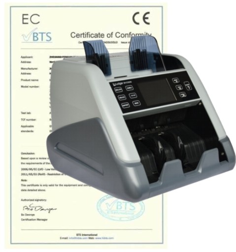 Счетчик банкнот ценных денег Ludger BVC 5500 (СНГ)