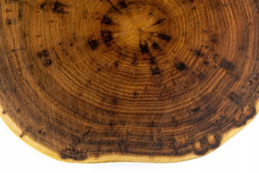 Taca drewniana obrotowa taca obrotowa AKACJA plaster akacji DREWNO 20-25cm
