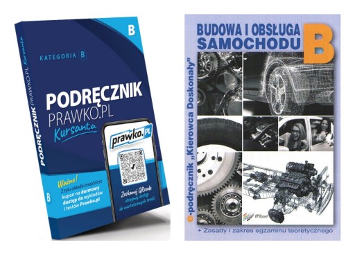 Руководство для учащихся 2024. Книга водительских прав B e-Kierowca License