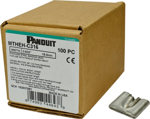 PANDUIT Замок со стальной лентой 7,9 316 MTHEH-C316