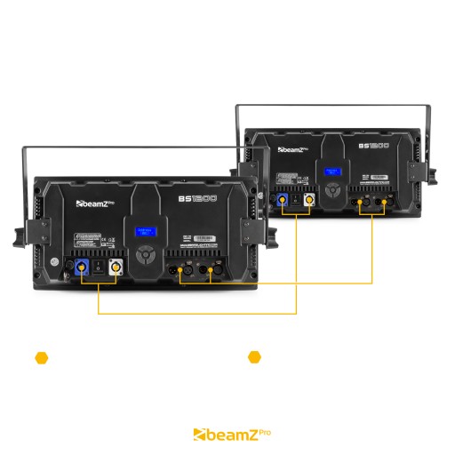 Профессиональный большой светодиодный стробоскоп DMX с RGB-подсветкой
