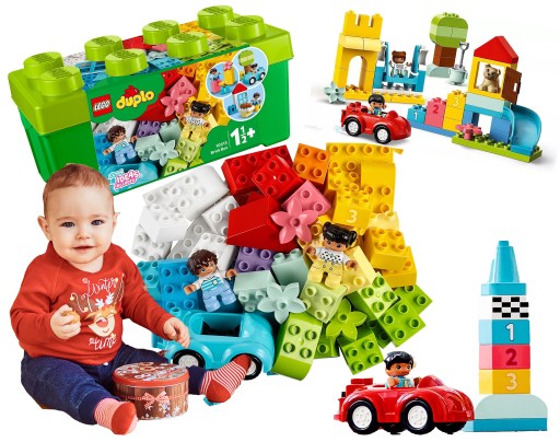 LEGO DUPLO 10913 КОРОБКА СО СРЕДНИМИ БЛОКАМИ ДЛЯ ПОДАРКА ДЕТЯМ