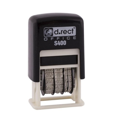 ШТАМП ДАТЫ ISO S400 ЧЕРНЫЙ ПР.ПРЯМ., ПР.ПР.