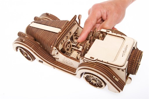 Механическая модель автомобиля родстер - 3D пазл UGears