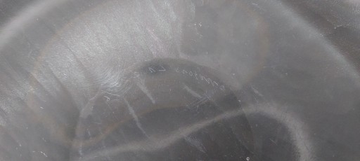 Блюдо из художественного стекла с подписью Orrefors Design