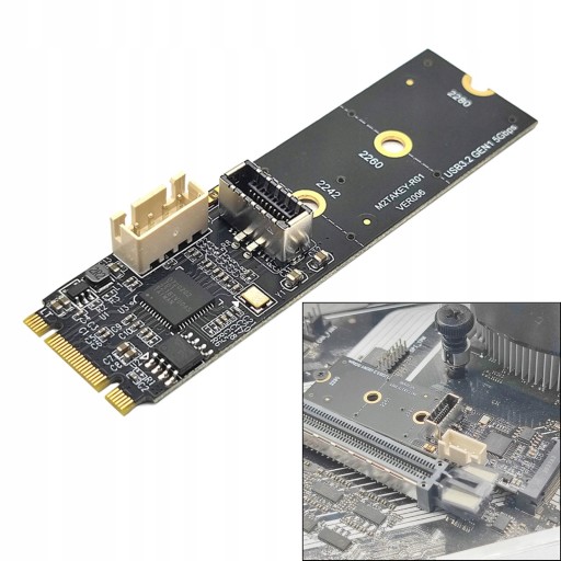 Карта расширения Pci e 1x — USB 3.2 Gen1 5 Гбит/с