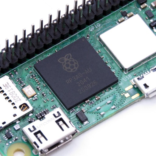 Raspberry Pi Zero 2 WH с 512 МБ ОЗУ, 4x1 ГГц, Wi-Fi, Bluetooth