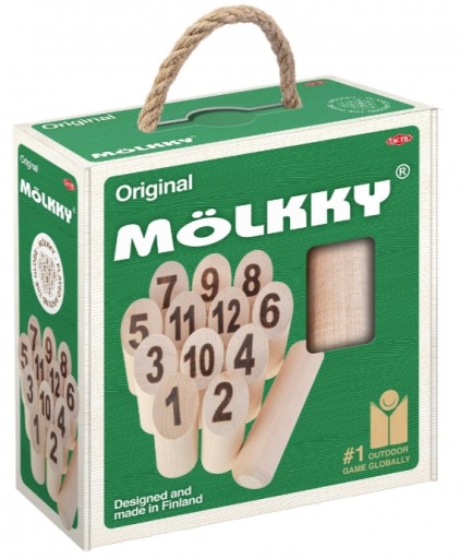 TACTIC MOLKKY оригинальная походная семейная игра для детей от 6 лет