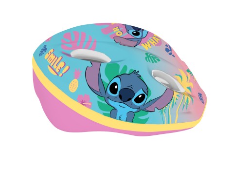Детский велосипедный шлем для коньков STITCH размер M 52-56 см