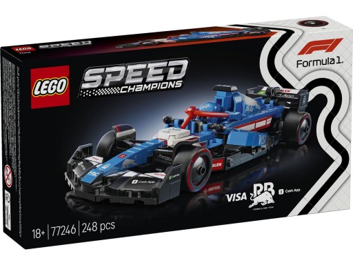 LEGO SPEED CHAMPIONS BOLID F1 - 77246 - VISA CASH APP RED BULL VCARB 01