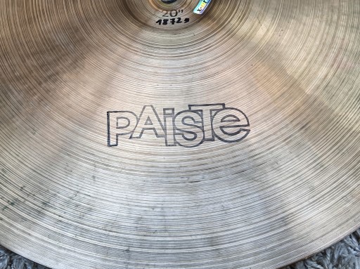 PAISTE 2002 BLACK LABEL MEDIUM CRASH/RIDE 20