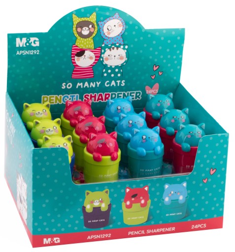 Одна точилка с контейнером So Many Cats.