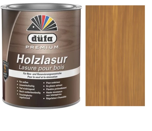 HOLZLASUR DUFA ЛАК ДУБОВЫЙ МОРИЛЬНЫЙ 2,5 л