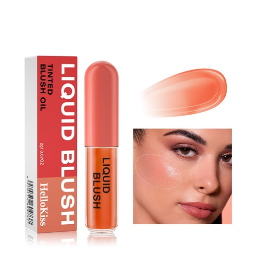 Жидкая пудра для румян и помады BLUSH AND LIPSTICK 2 IN 1 03