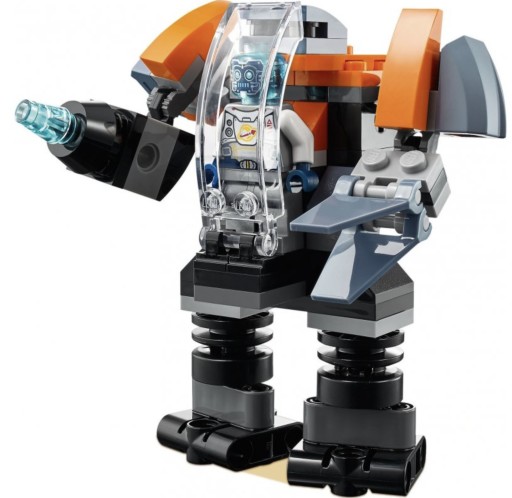 LEGO Creator 3 в 1 31111 Кибердрон + БЕСПЛАТНАЯ СУМКА LEGO