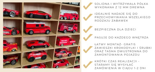 ТРАКТОРНАЯ ДЕРЕВЯННАЯ ПОЛКА для пружин HOT WHEELS