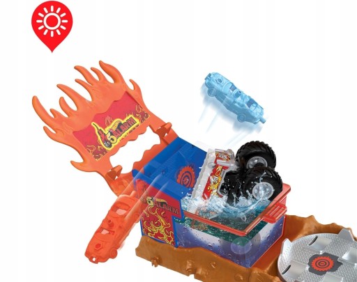 Hot Wheels Monster Truck Arena Smashers Color Shifters 5 Спасательная сигнализация HPN73
