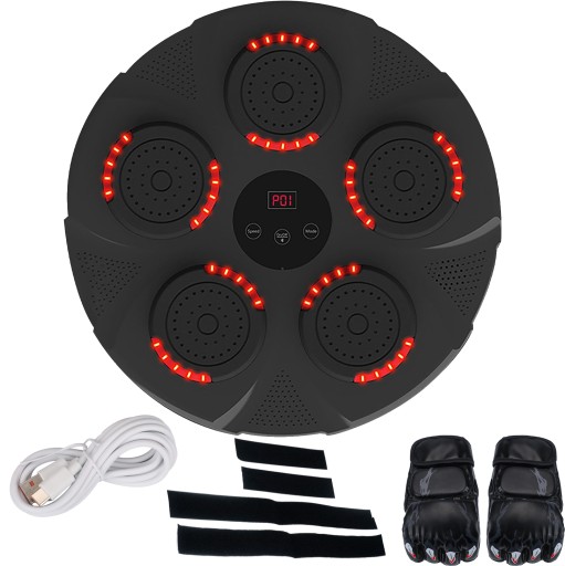 ИНТЕЛЛЕКТУАЛЬНЫЙ МУЗЫКАЛЬНЫЙ ТРЕНАЖЕР ПО БОКСУ BLUETOOTH, 9 РЕЖИМОВ