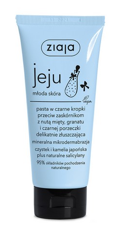 ZIAJA JEJU PASTA W CZARNE KROPKI P / ZASKÓRNIKOM