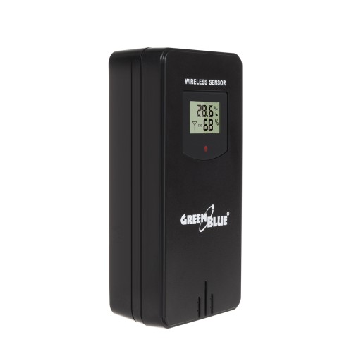 ПОГОДНАЯ СТАНЦИЯ С WI-FI БЛОКОМ ПИТАНИЯ TUYA ЗЕЛЕНЫЙ СИНИЙ GB215