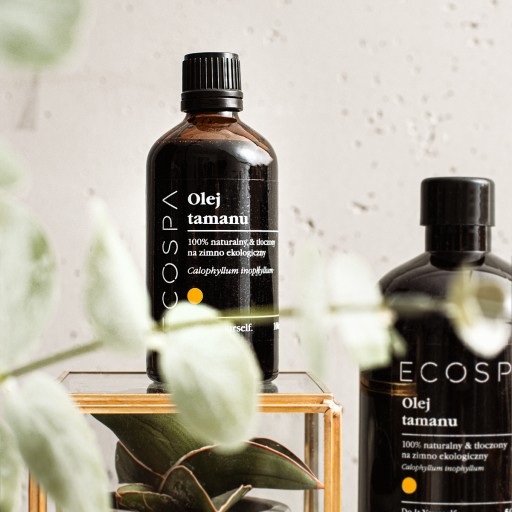 НАТУРАЛЬНОЕ ТАМАНСКОЕ МАСЛО ХОЛОДНОГО ОТЖИМА ОТ ШРАВОВ АКНЕ 30 МЛ ECOSPA