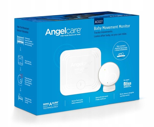 Монитор дыхания Angelcare белый AC027