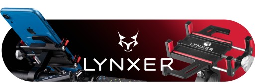 ДЕРЖАТЕЛЬ ДЛЯ ТЕЛЕФОНА НА РУЛЕ ВЕЛОСИПЕДА, АЛЮМИНИЕВЫЙ LYNXER