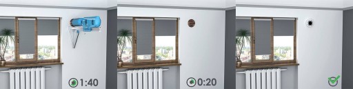 НАСТЕННЫЙ РЕКУПЕРАТОР ПРАНА ОРИГАМИ 200Г СТАНДАРТ