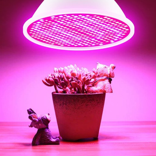 ПАНЕЛЬНАЯ ЛАМПА 200 LED ДЛЯ ВЫРАЩИВАНИЯ РАСТЕНИЙ 20ВТ СИЛЬНЫЙ РОСТ КЛИП