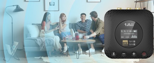 1Mii B06HD+ Домашний стереоресивер Hi-Res Bluetooth 5.1 с LDAC