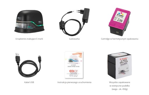 Принтер Colop E-mark Mini Stamp, черный
