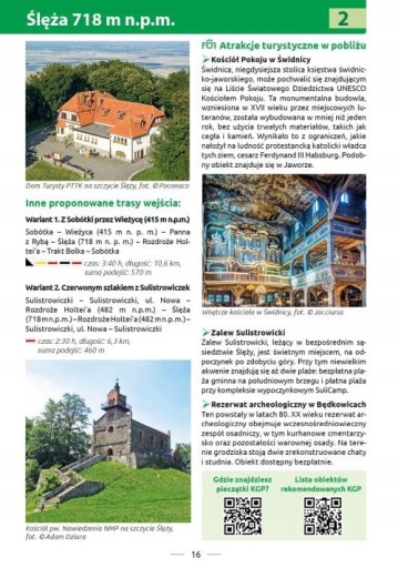 Przewodnik 2025 turystyczny Korona Gór Polski Compass KGP GOT trasy mapa