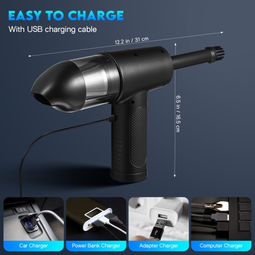 МОЩНЫЙ электрический вентилятор сжатого воздуха, пылевой компрессор Air Duster