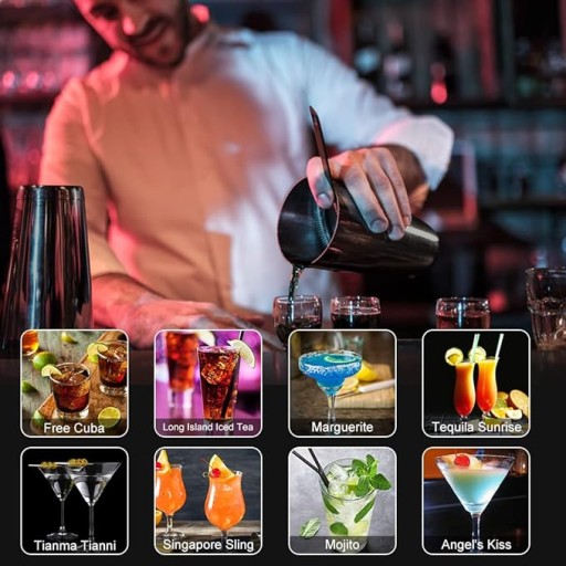 BARMAN ZESTAW DO DRINKÓW SHAKER 750ML 25 SET wszelkiego rodzaju koktajli