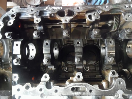BMW E81 E90 E60 - 2.0D b47D20A БЛОК ДВИГАТЕЛЯ