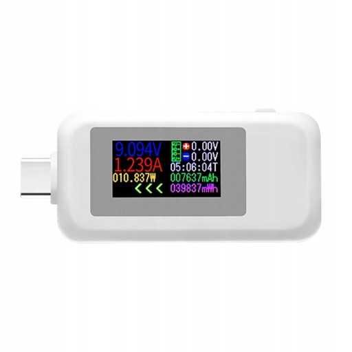 Двунаправленный USB-тестер тока типа C