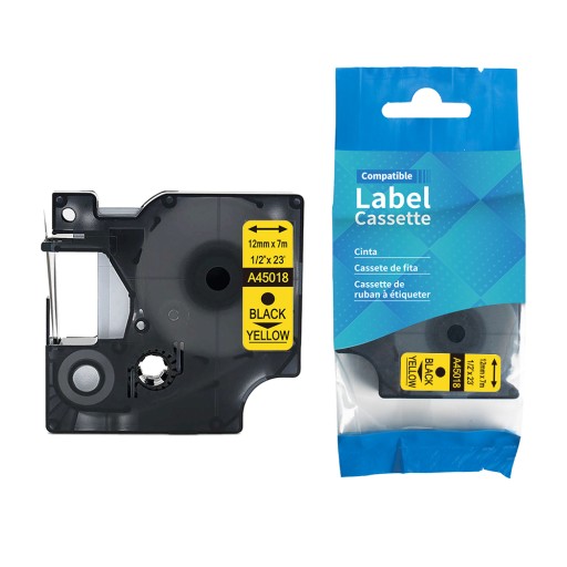 Taśma 12mm x 7m żółta A45018 do DYMO RHINO