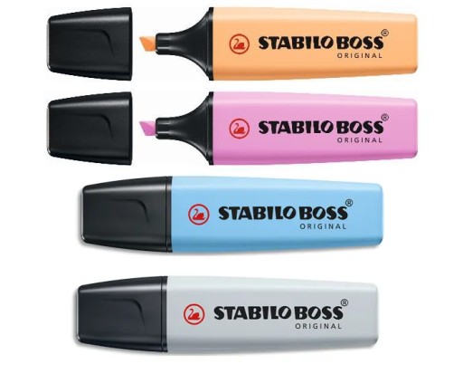 STABILO BOSS ХАЙЛАЙТЕР ПАСТЕЛЬНЫЙ ОРАНЖЕВЫЙ