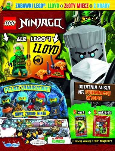 LEGO NINJAGO 9/2021 + LLOYD njo71 892179 + 5 СЛУЧАЙНЫХ КАРТ
