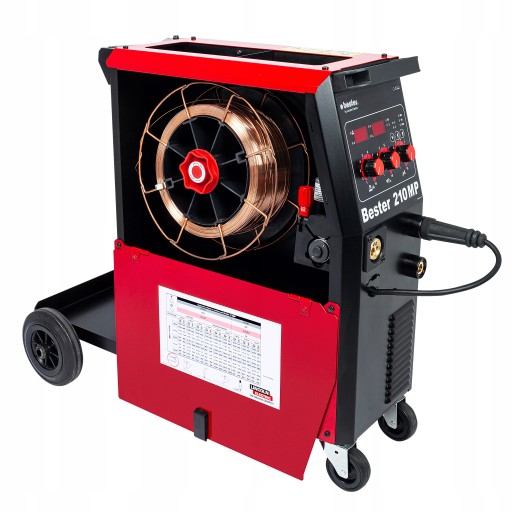 ПОЛУАВТОМАТИЧЕСКИЙ СВАРОЧНЫЙ АППАРАТ BESTER MIG 210MP INVERTER.